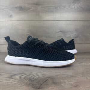 NOBULL Diamond Mesh Runner Women’s 8.5 Black Gum Running Shoes Knit Top